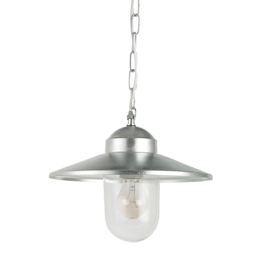 Veranda hanglamp Selva 32cm zinkgrijs