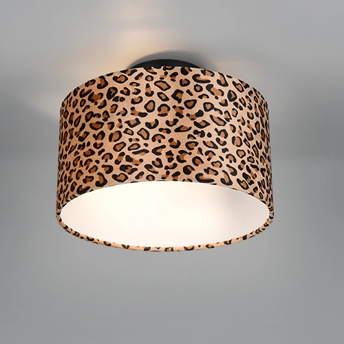 Plafondlamp Pardina panterprint