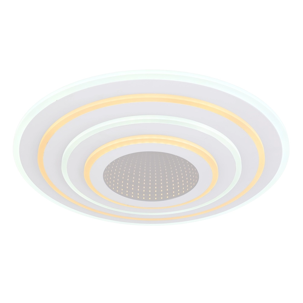Strakke plafondlamp Jocelyn wit Globo 9007371407682
