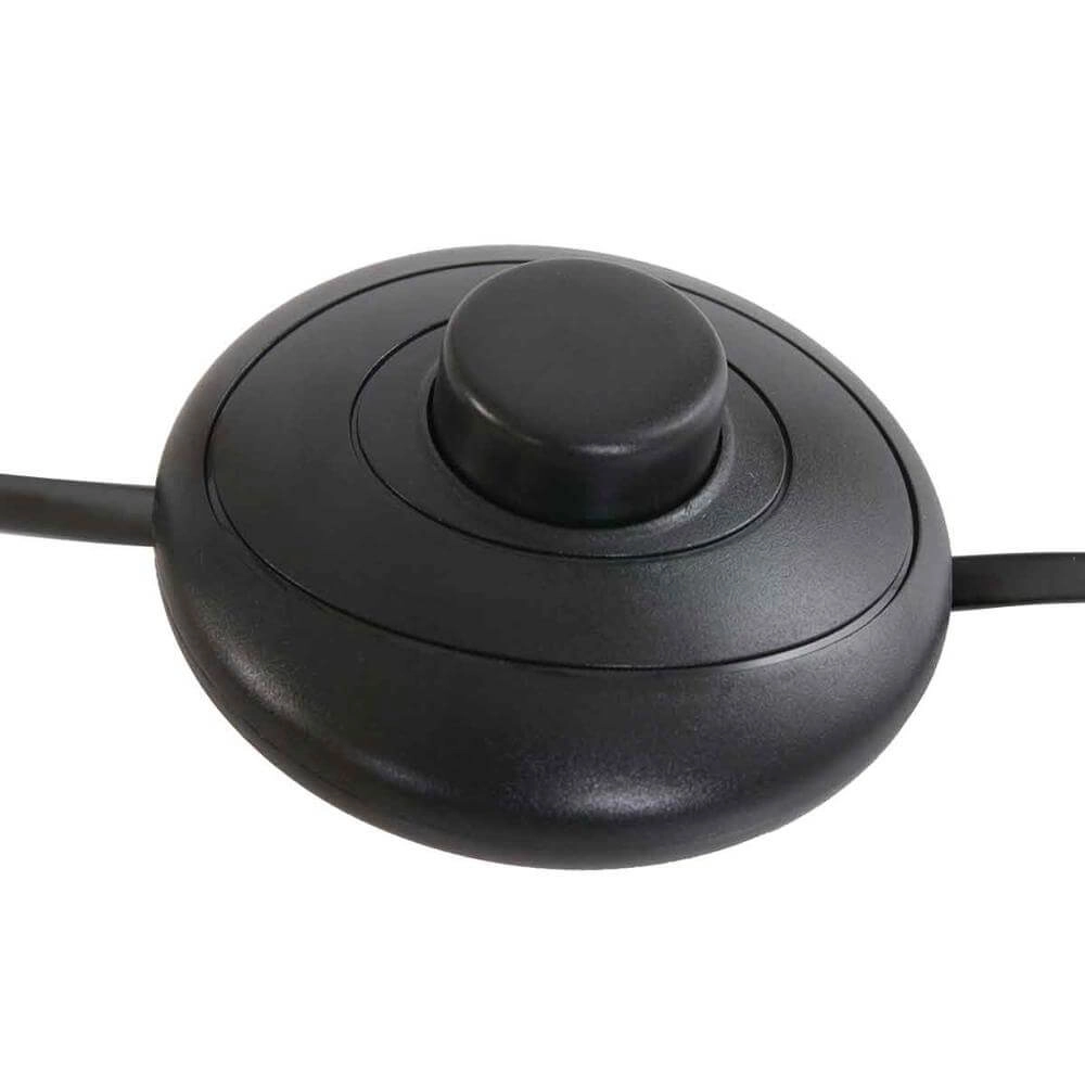 Vloerlamp Oeroe zwart met goud Steinhauer 8712746176360