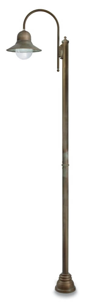 Staande lamp Campanula M - verouderd messing Staande lamp Campanula M - verouderd messing