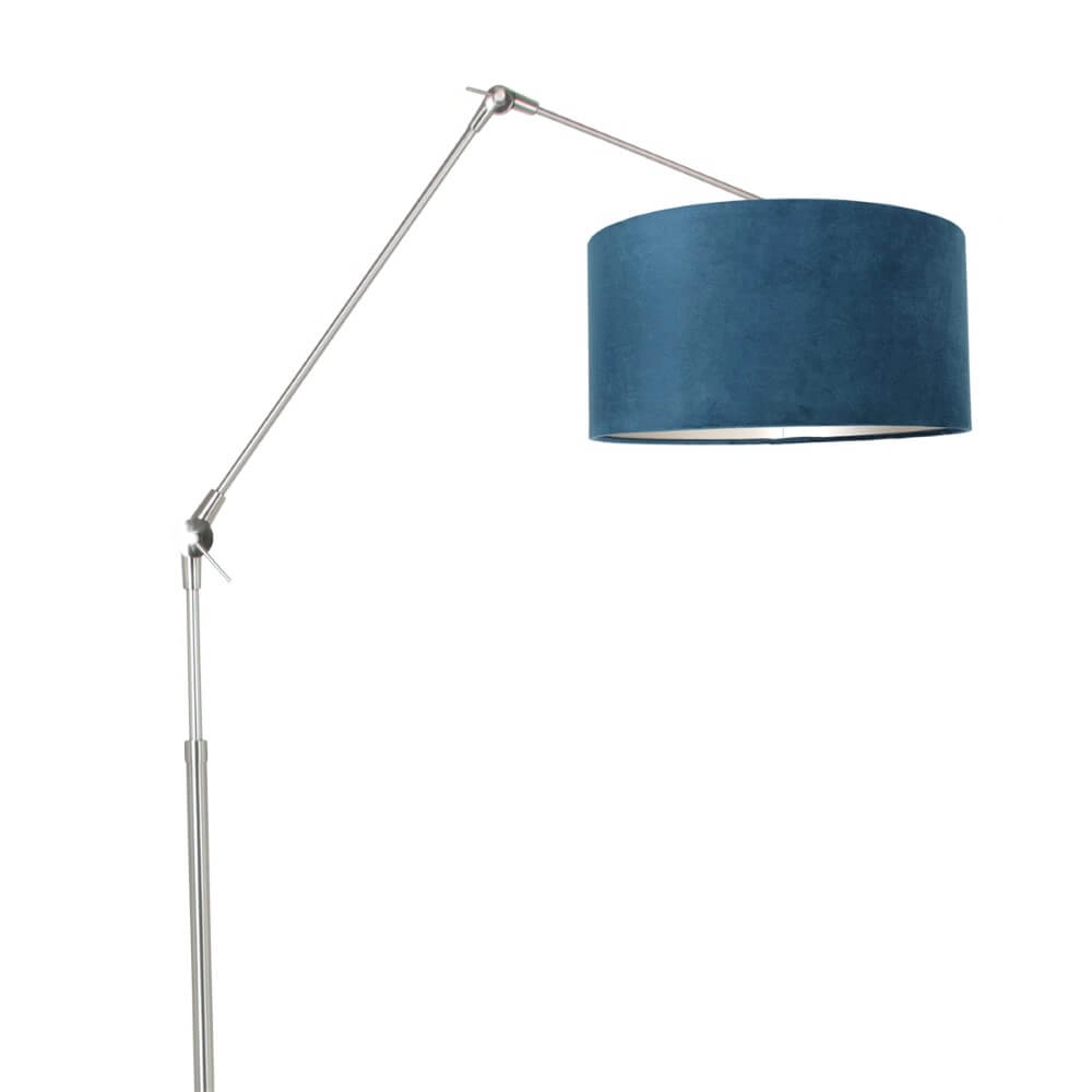 Leeslamp Prestige Chic met blauwe kap Steinhauer 8712746147254