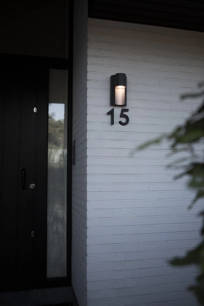 Unieke strakke wandlamp Urban antraciet Lutec 6939412049946