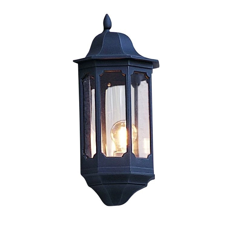 Klassieke muurlamp Pallas zwart Klassieke muurlamp Pallas zwart