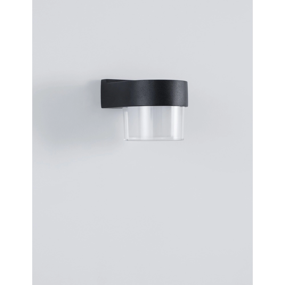 Design wandlamp Darf enkel zwart Lyora 5212017428196