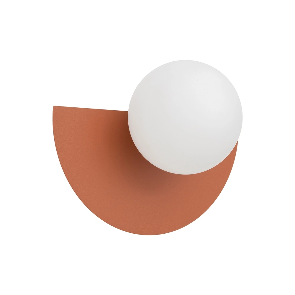Wandlamp half Saturn terracotta Lyora 5903139126007