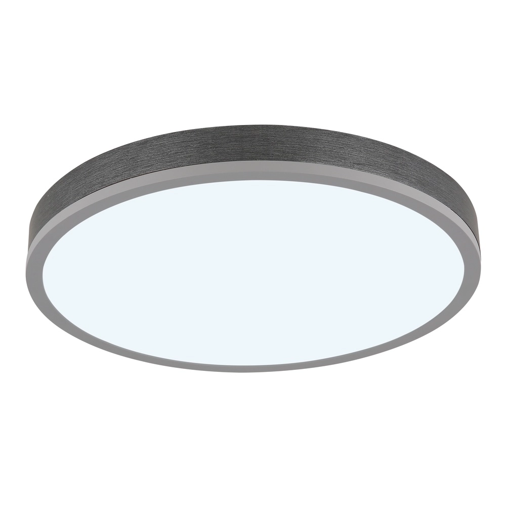 Design plafondlamp Doro Ø 45cm zilvergrijs Globo 9007371525553