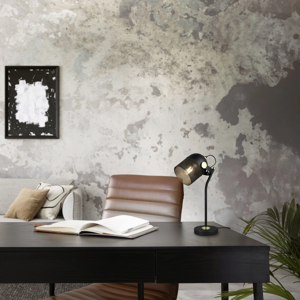 Tafellamp Mixa zwart Trio 4017807653168