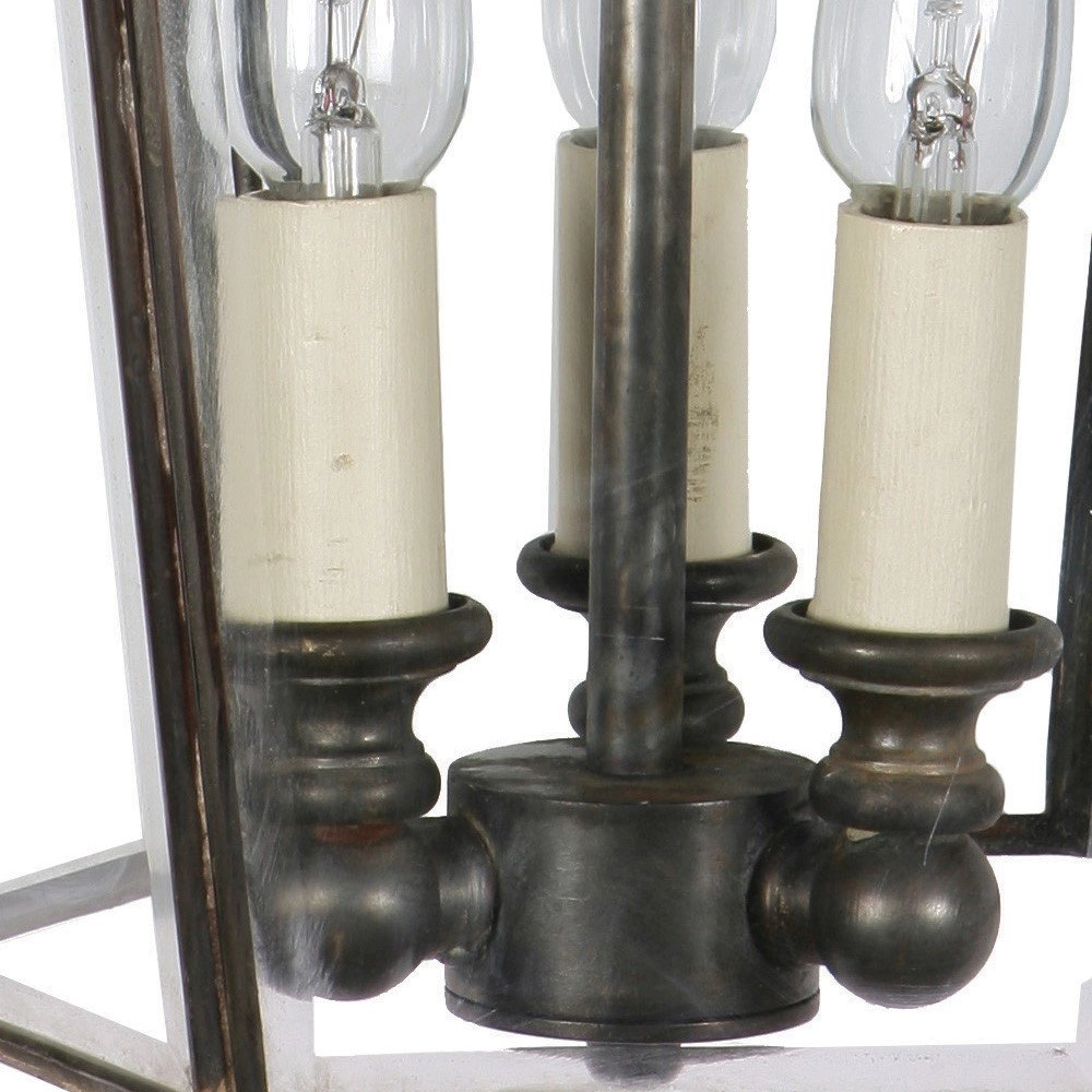 Antieke hanglamp Chelsea 3-lichts - antiek koper (ANT) Limehouse
