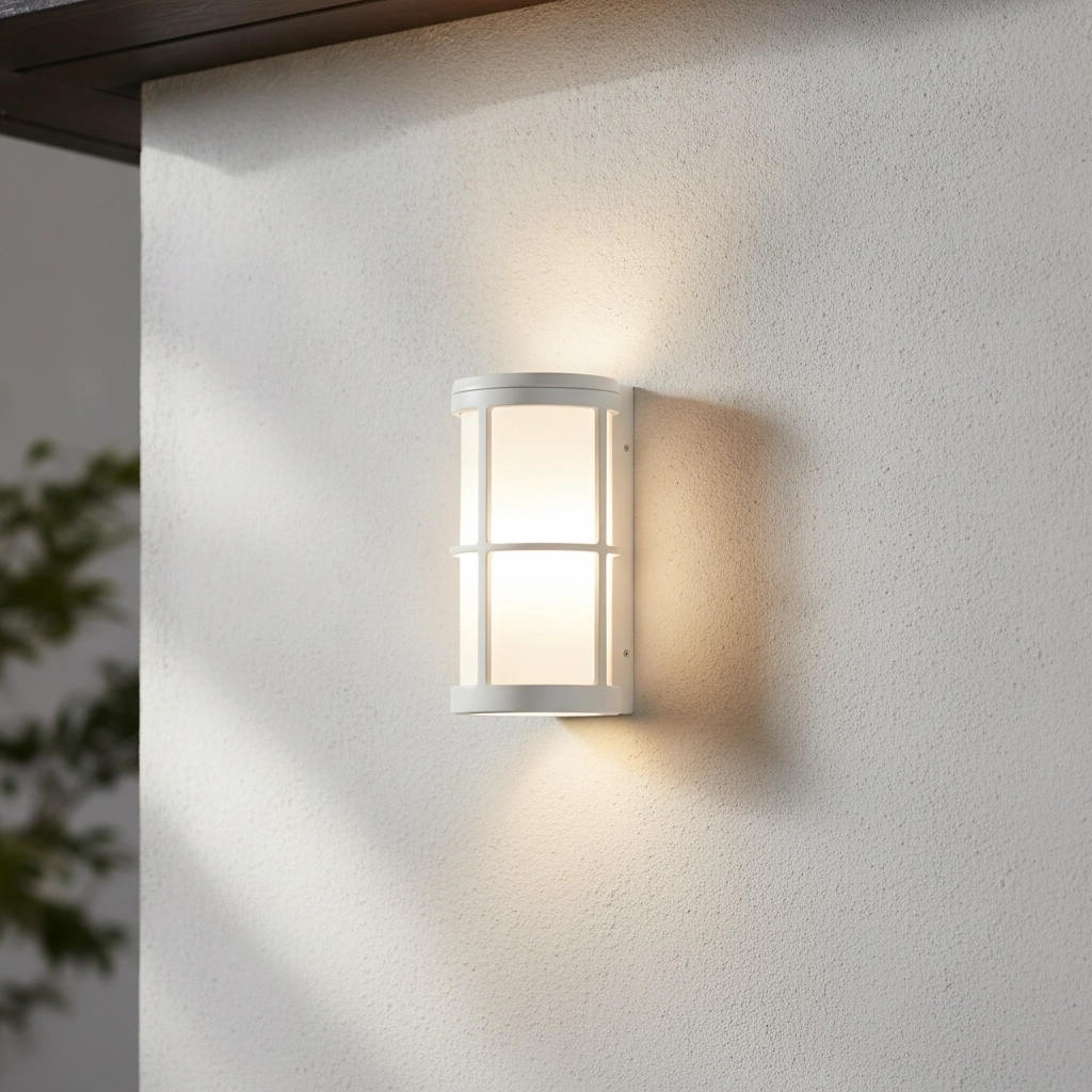 Wandlamp Stone wit