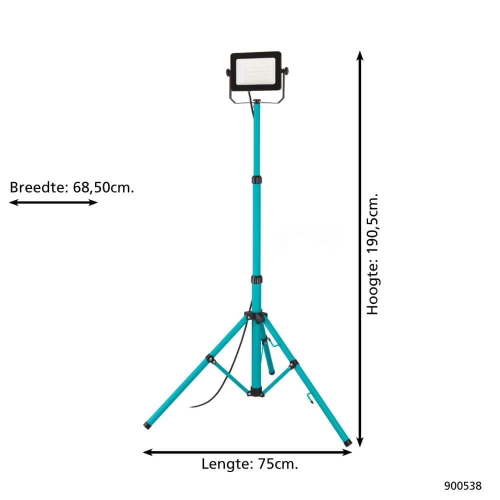 Led bouwlamp op statief Avelar 52W Eglo 9008606258475
