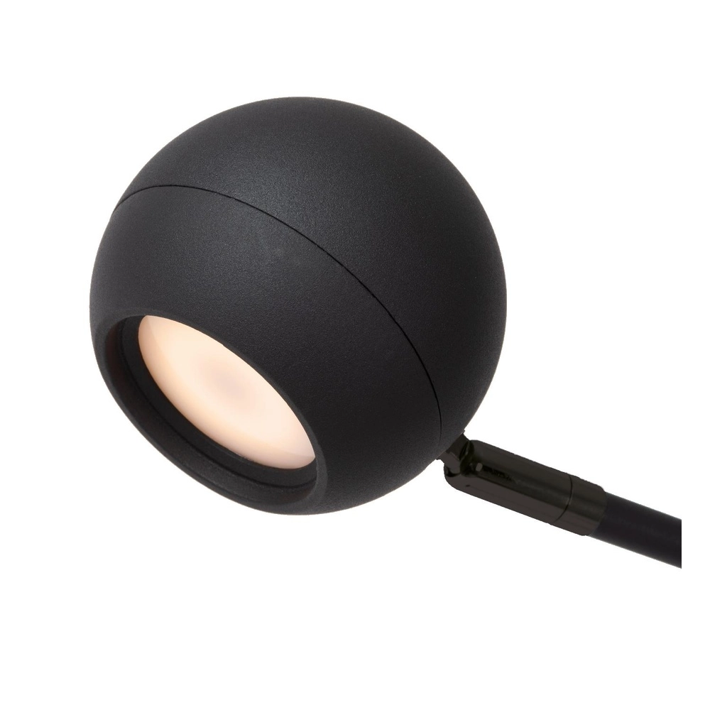 Oplaadbare bureaulamp Comet zwart Lucide 5411212361288