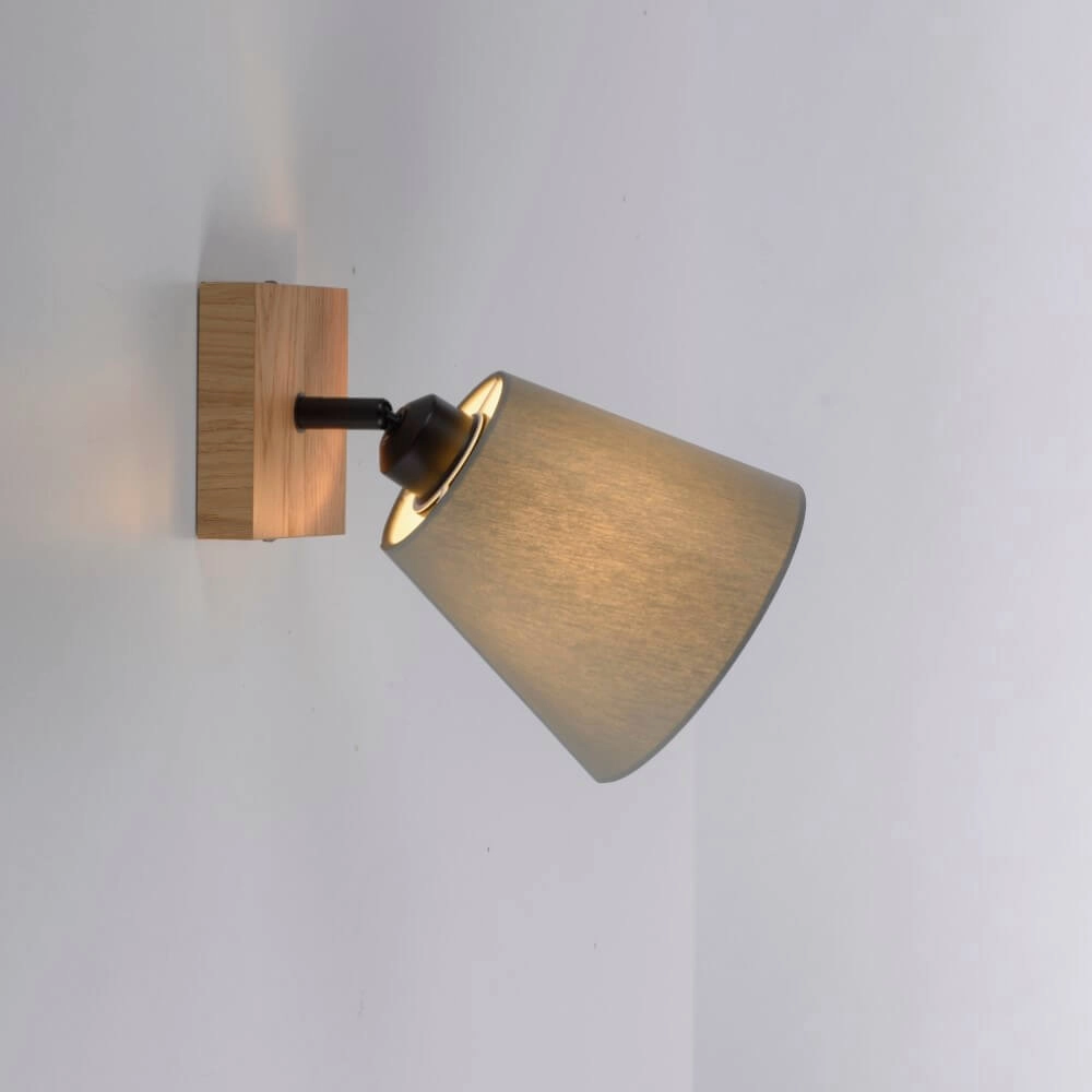 Wandlamp Green Michel hout Just Light 4043689994891
