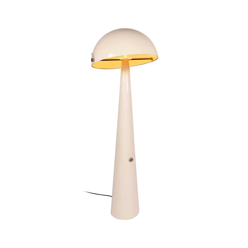 Vloerlamp Barone crème