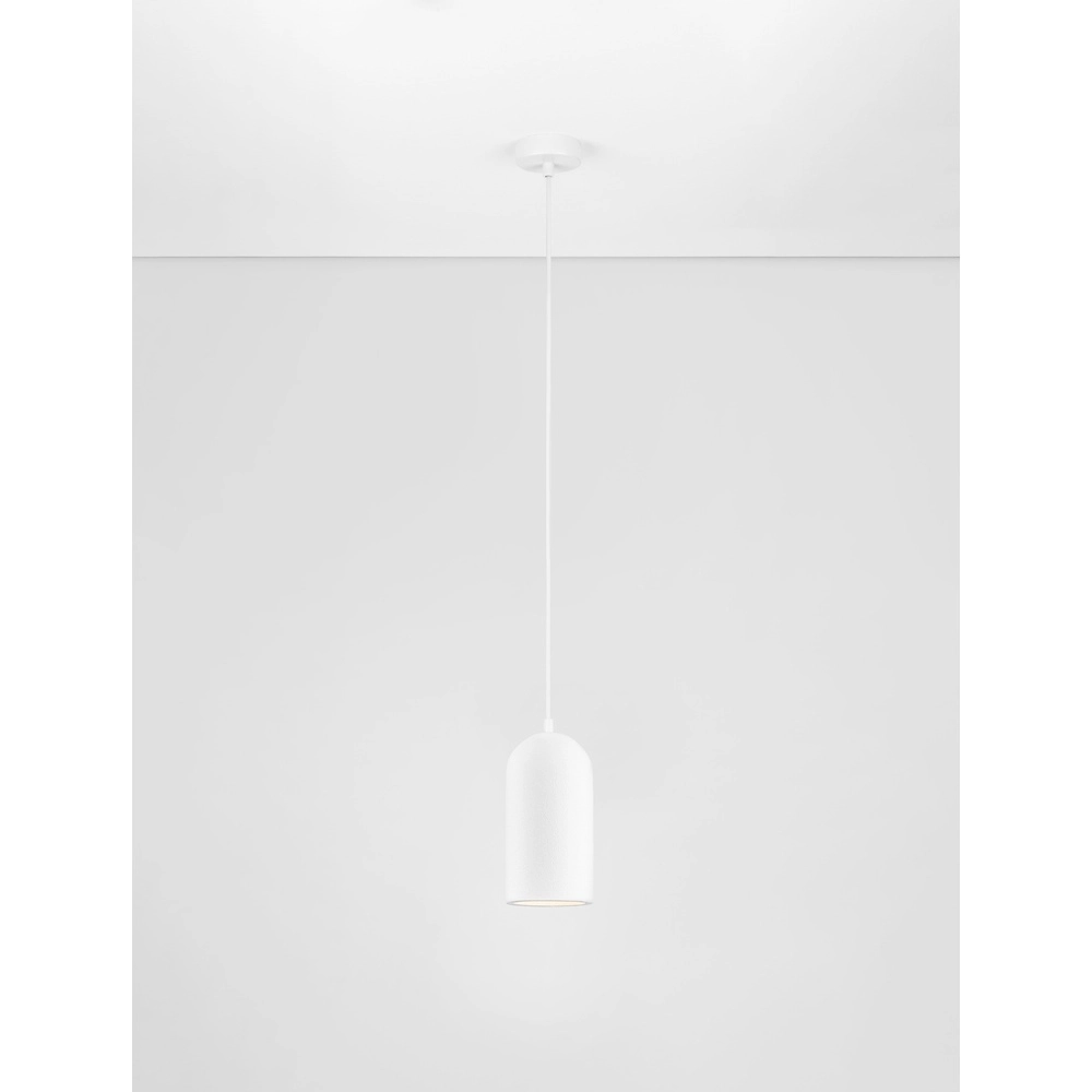 Witte hanglamp Dome design Lyora 5212017474650