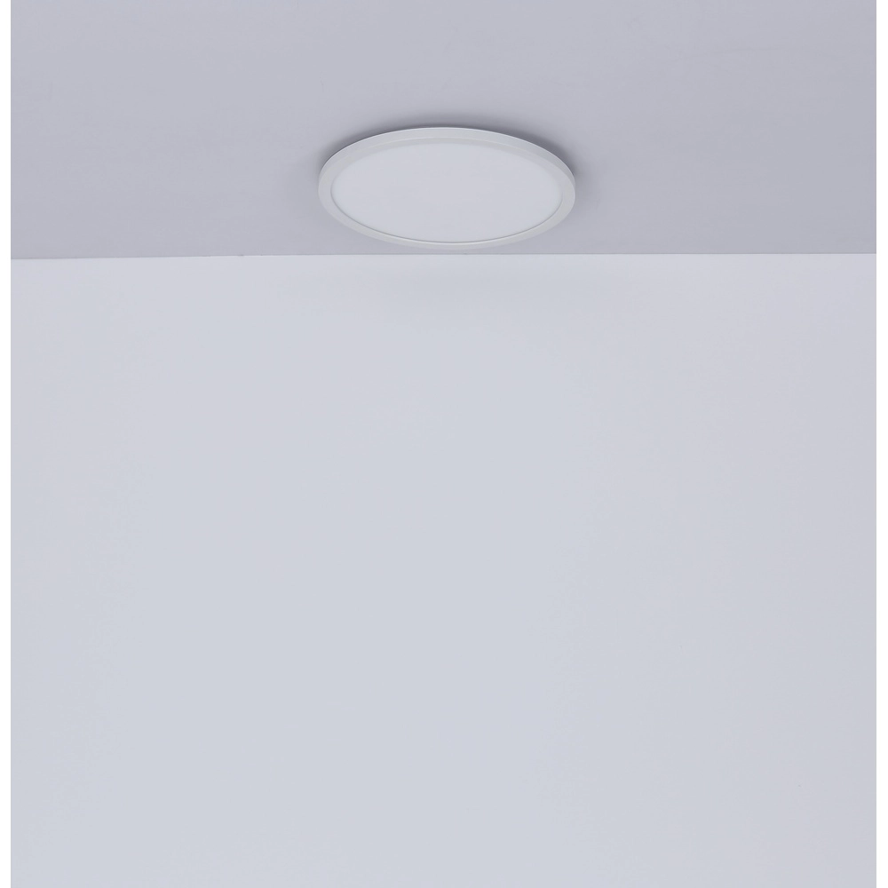 Plafonniere Sapana Ø 29,4cm wit Globo 9007371414406