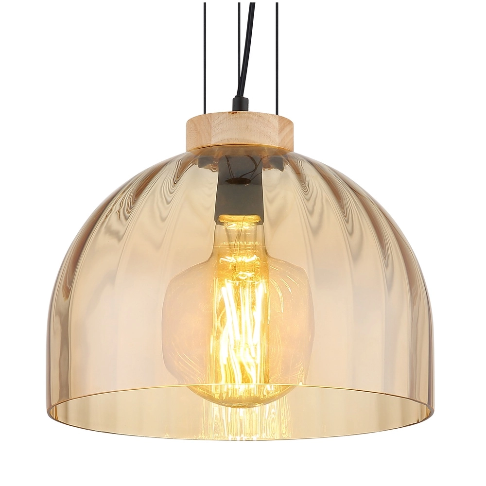 Hanglamp Swanson zwart Ø 30cm Globo 9007371592647