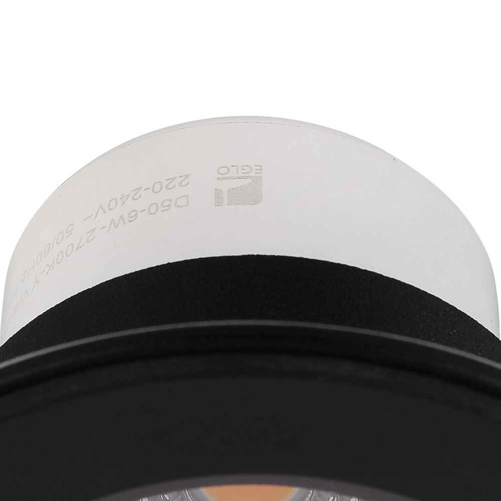 Badkamer inbouwspot Salabate zwart Eglo 9002759994938