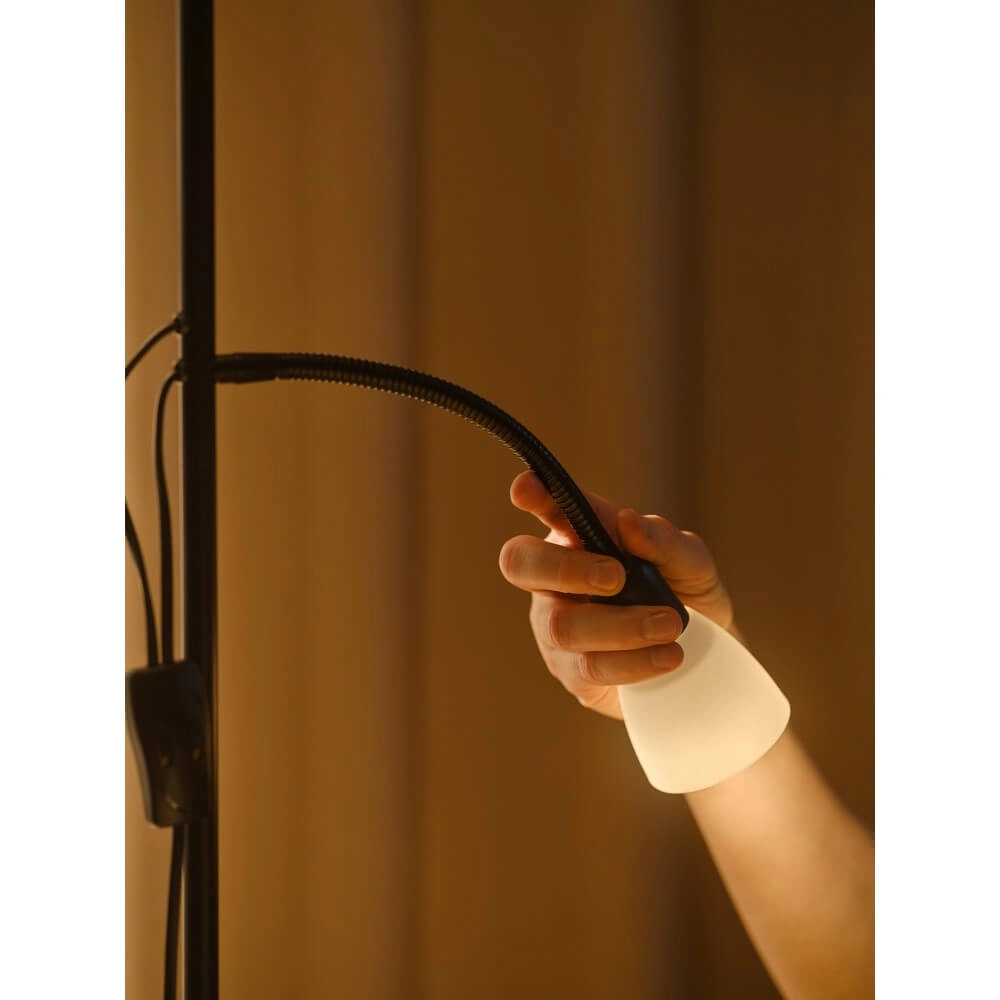 Klassieke leeslamp Lauria zwart Nordlux 5704924024634