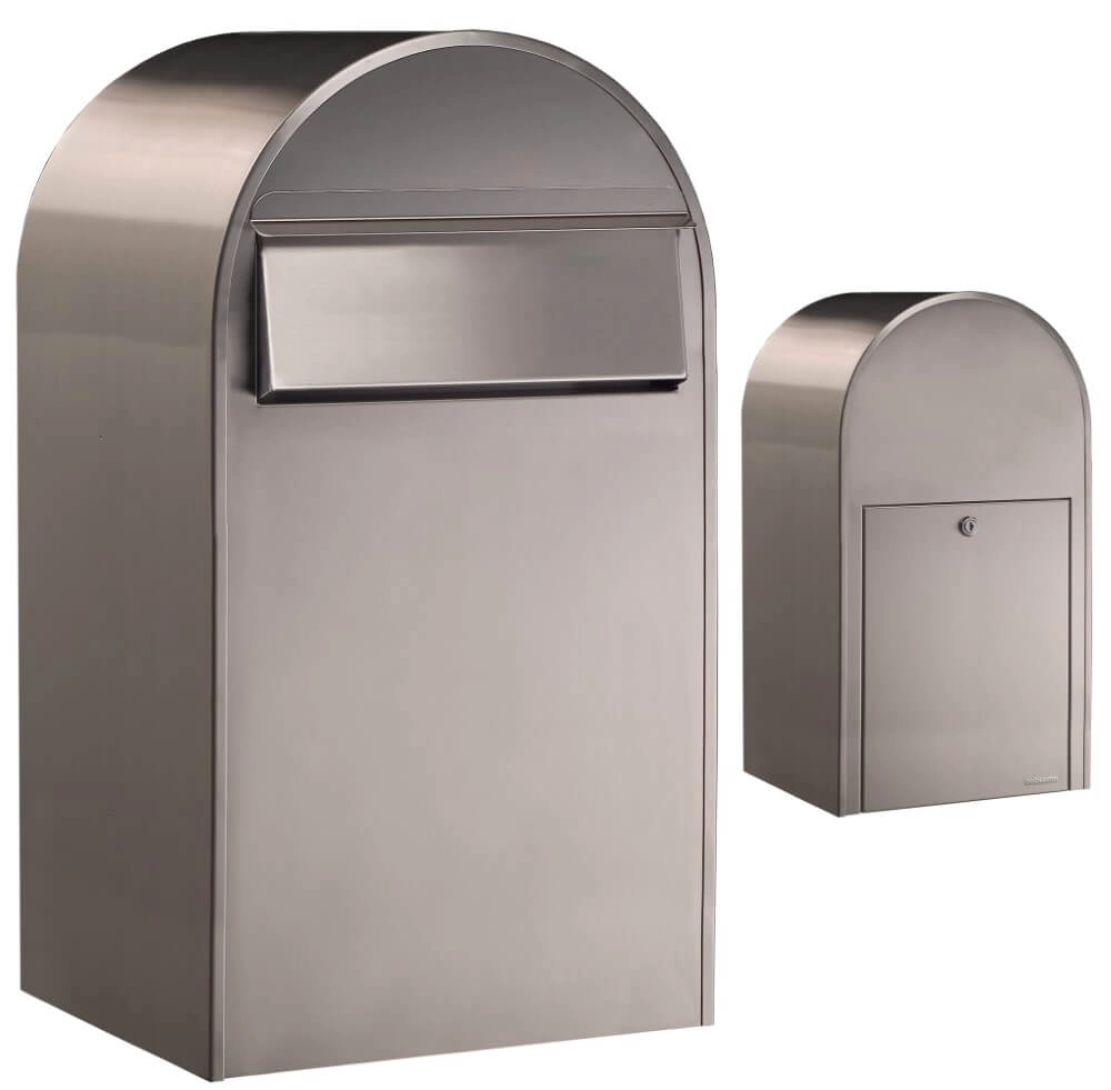 Brievenbus Grande B i RVS Brievenbus Grande B i RVS