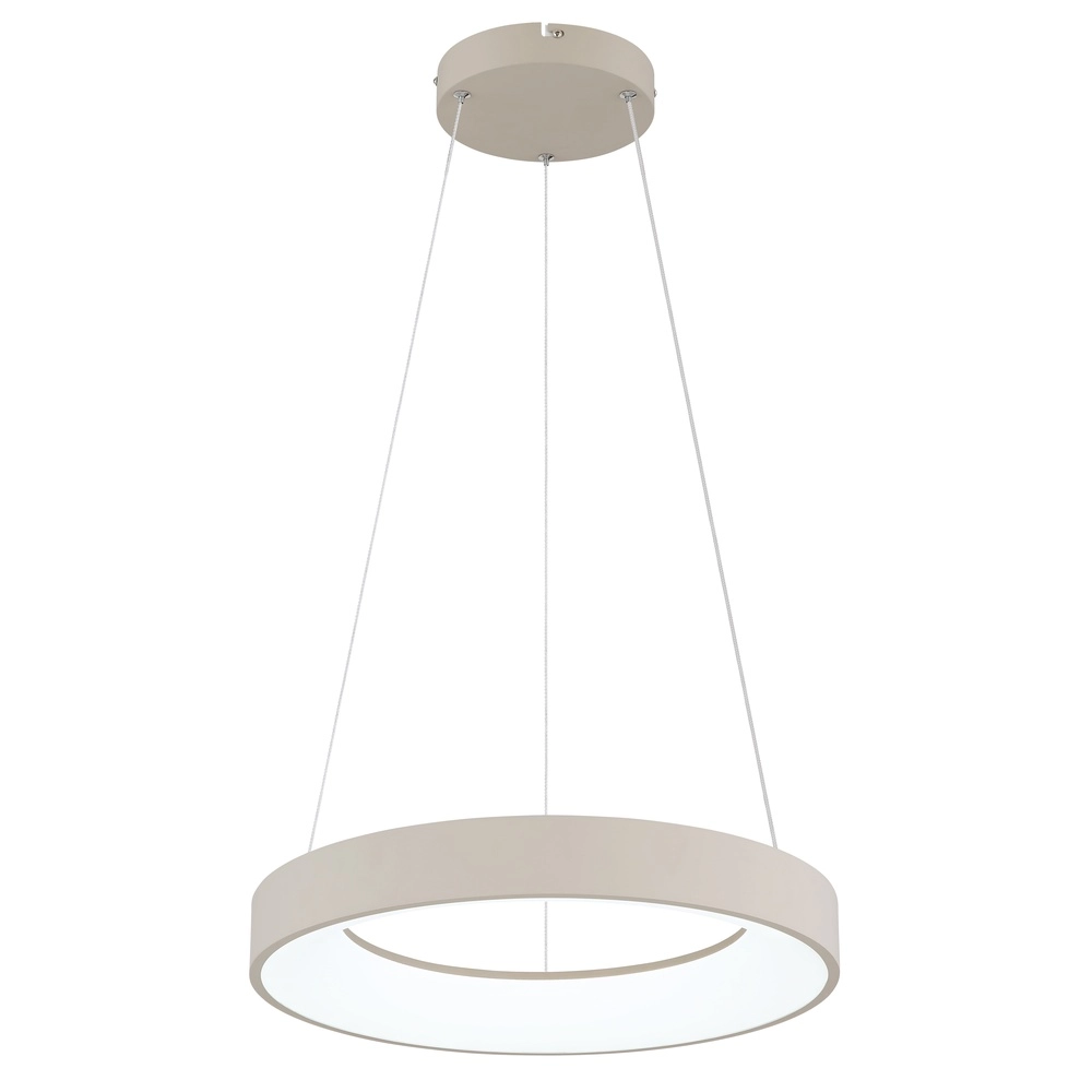 Moderne hanglamp Gallegos zand bruin Ø 50cm Globo 9007371569960