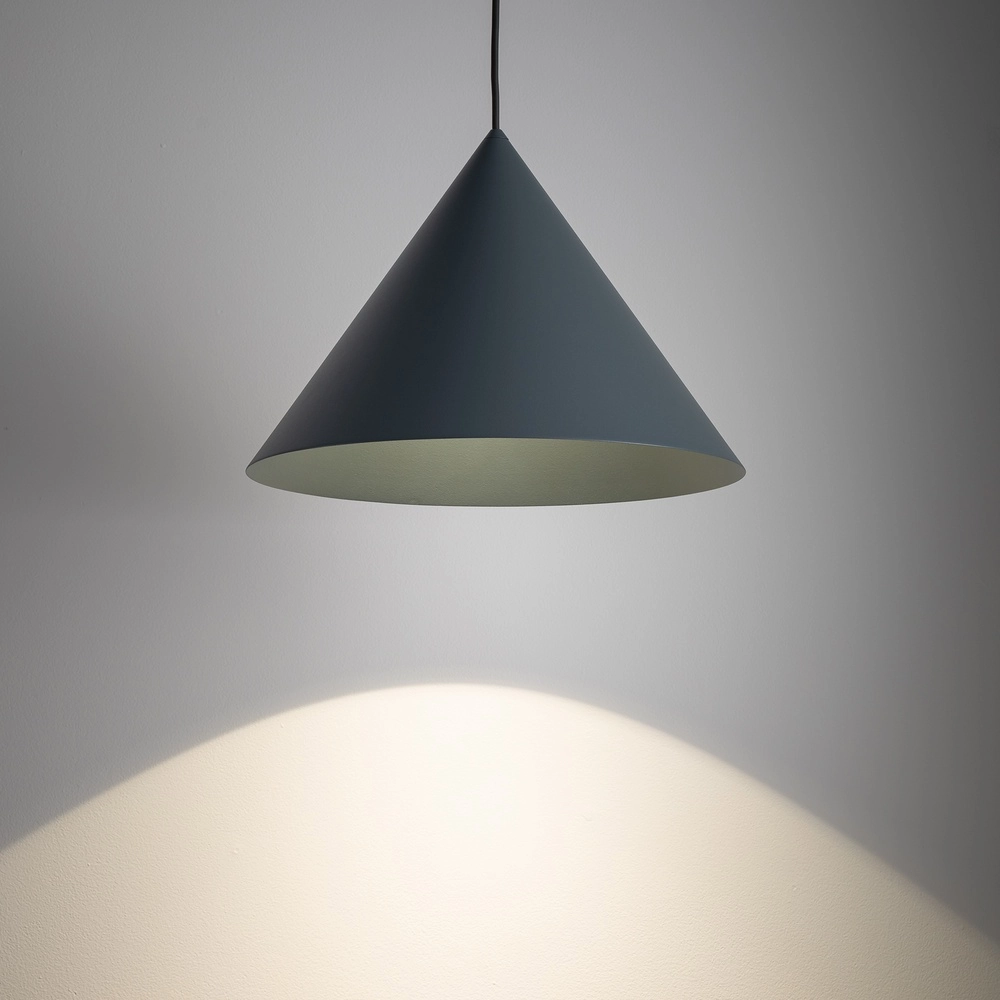 Design hanglamp Zenith umbra blauw Ø 35cm Lyora 5903139114875