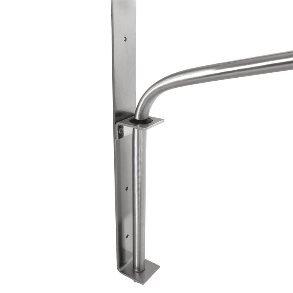 Verstelbare muurlamp Elegant Classy RVS met blauw Steinhauer 8712746147315