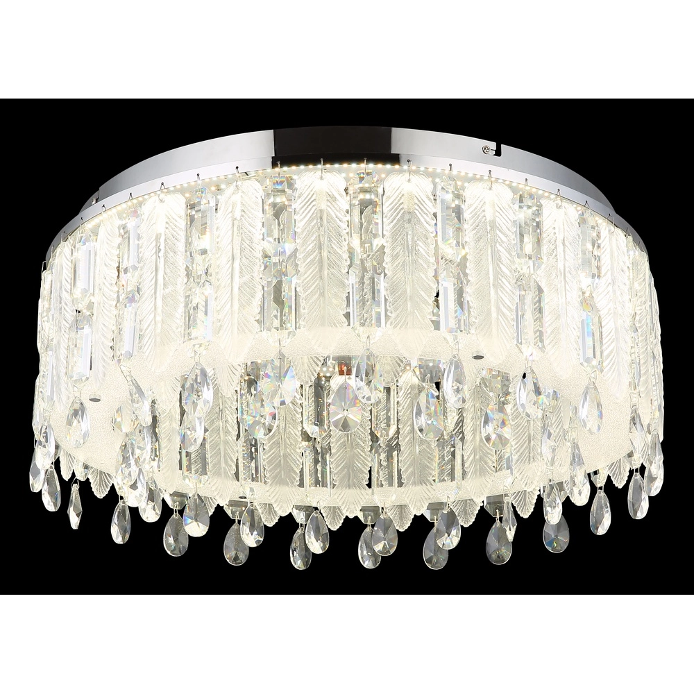 Plafondlamp Klunka chroom Ø 58,5cm Globo 9007371459094