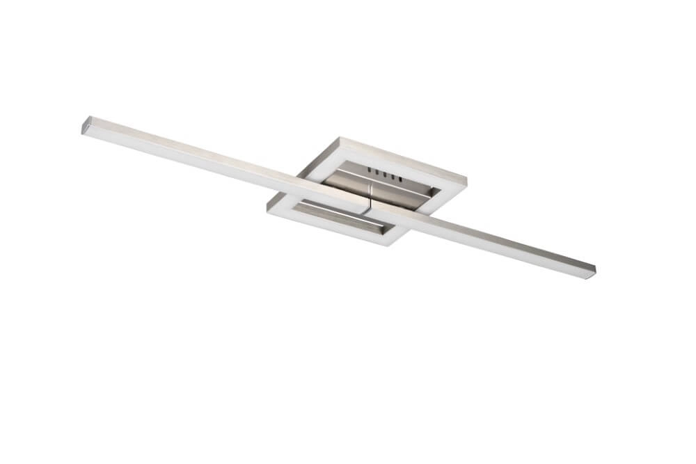 Nikkel plafondlamp Viale design Trio 4017807598087