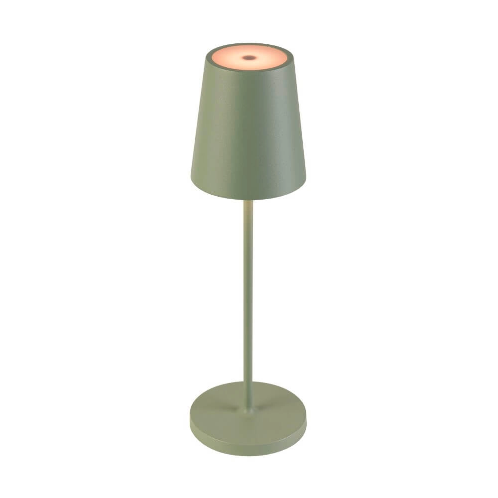 Buiten tafellamp Vinolina Two groen - oplaadbaar SLV 4024163288293