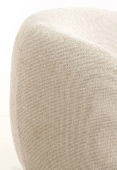 Fauteuil 93x87x73 cm Ovito crème Light & Living 8717807712464