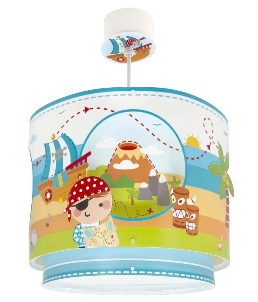 Kinderkamer hanglamp Pirate Island Ø 26cm