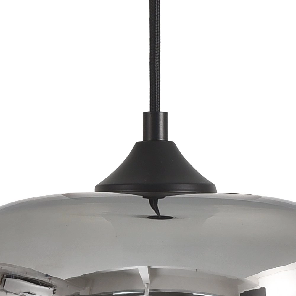 Hanglamp Preston-24 rook glas Artdelight 8719831735792