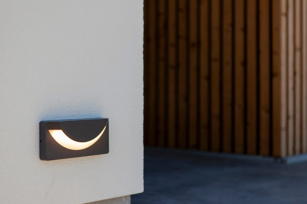 Unieke wandlamp Lups antraciet Lutec 6939412015583