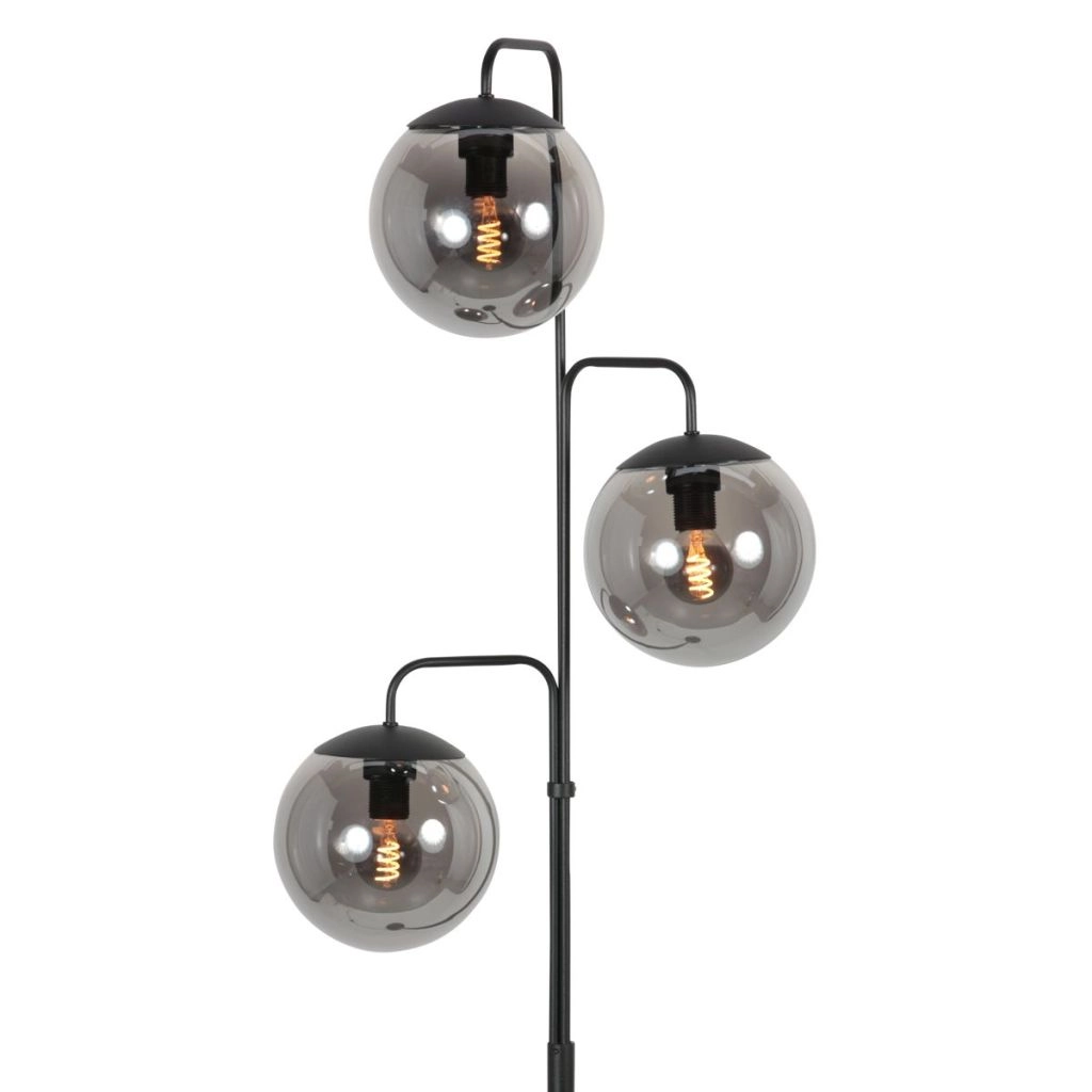 Vloerlamp Bollique zwart Steinhauer 8712746184785