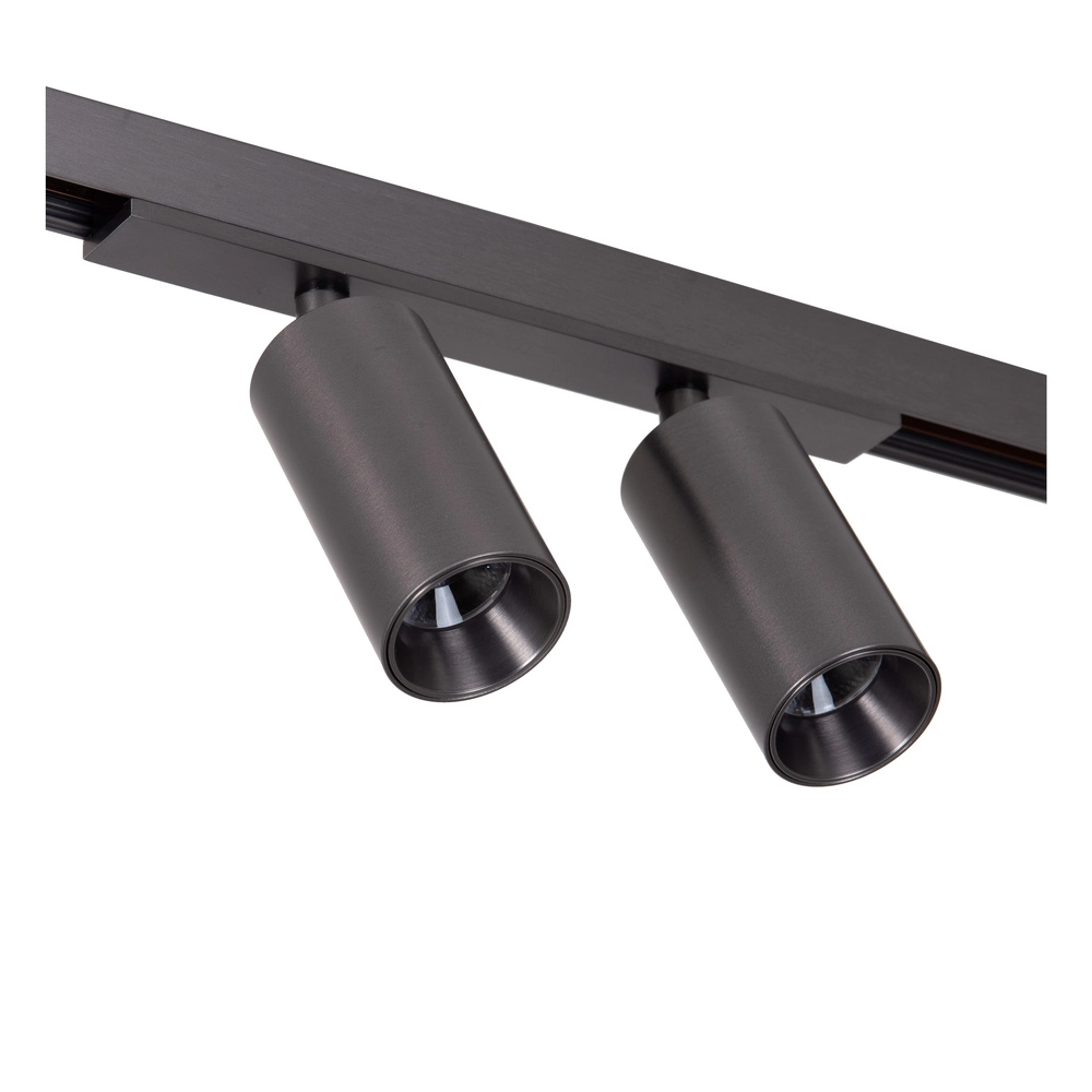 1-fase railspot Linial Moxx mat zwart chroom Premium by Lucide 5411212552242