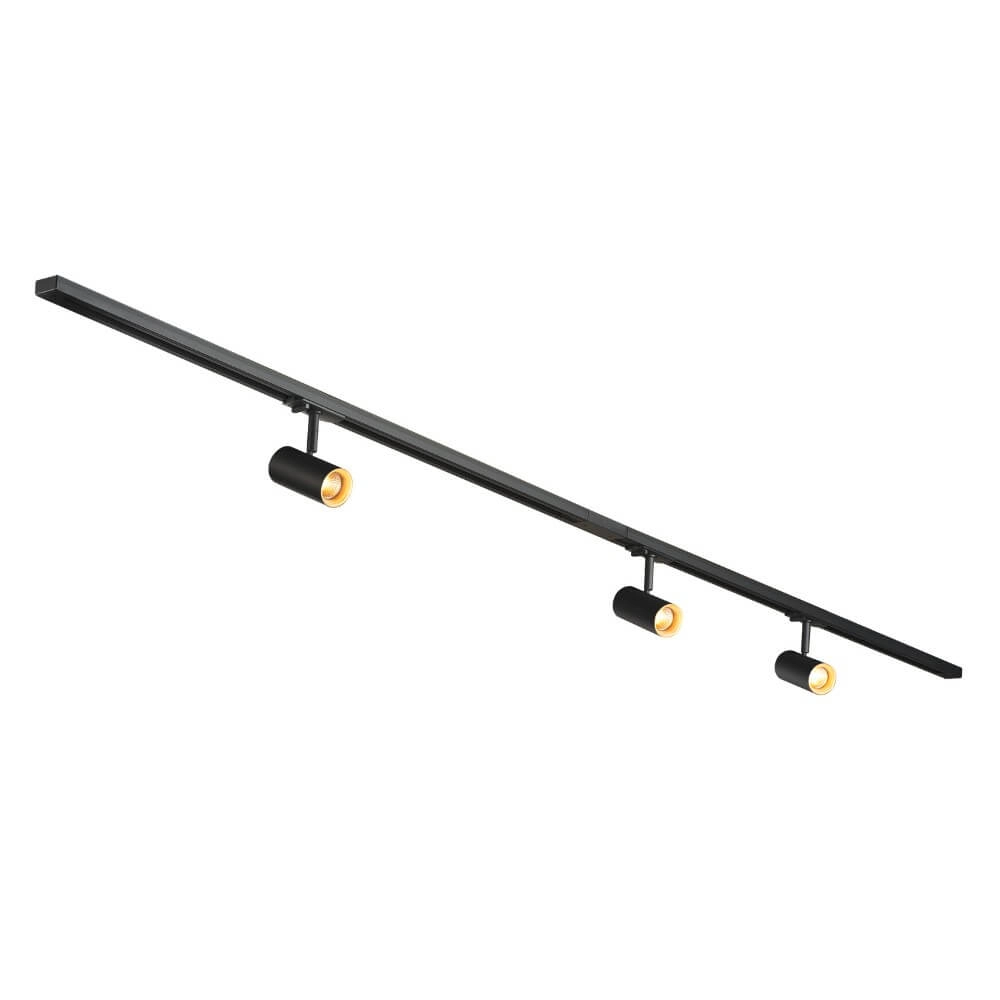 Railverlichting set Noblo 1-fase - zwart - 2700K SLV 4024163288040