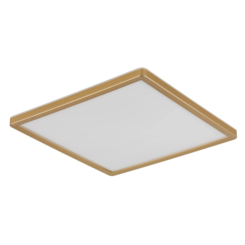 Plafonniere Sapana vierkant 29,4cm goud Globo 9007371457427