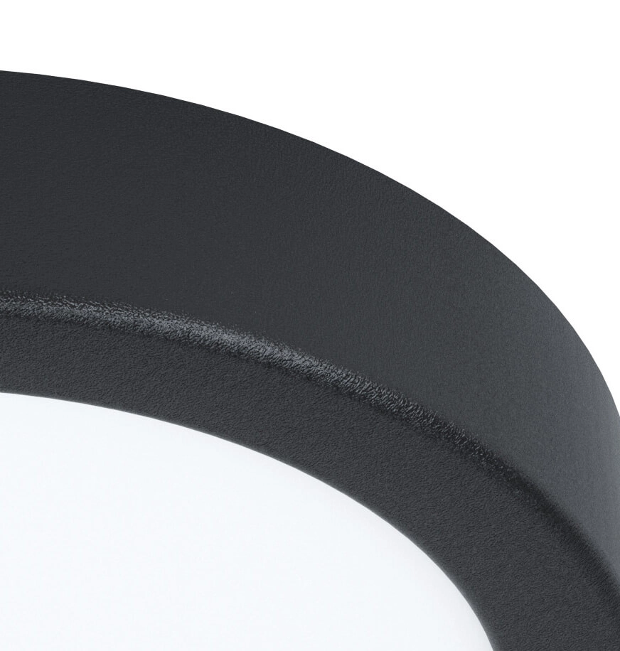 Led plafondlamp Fueva 5 10w - 4000K - Ø16cm zwart Eglo 9002759992330