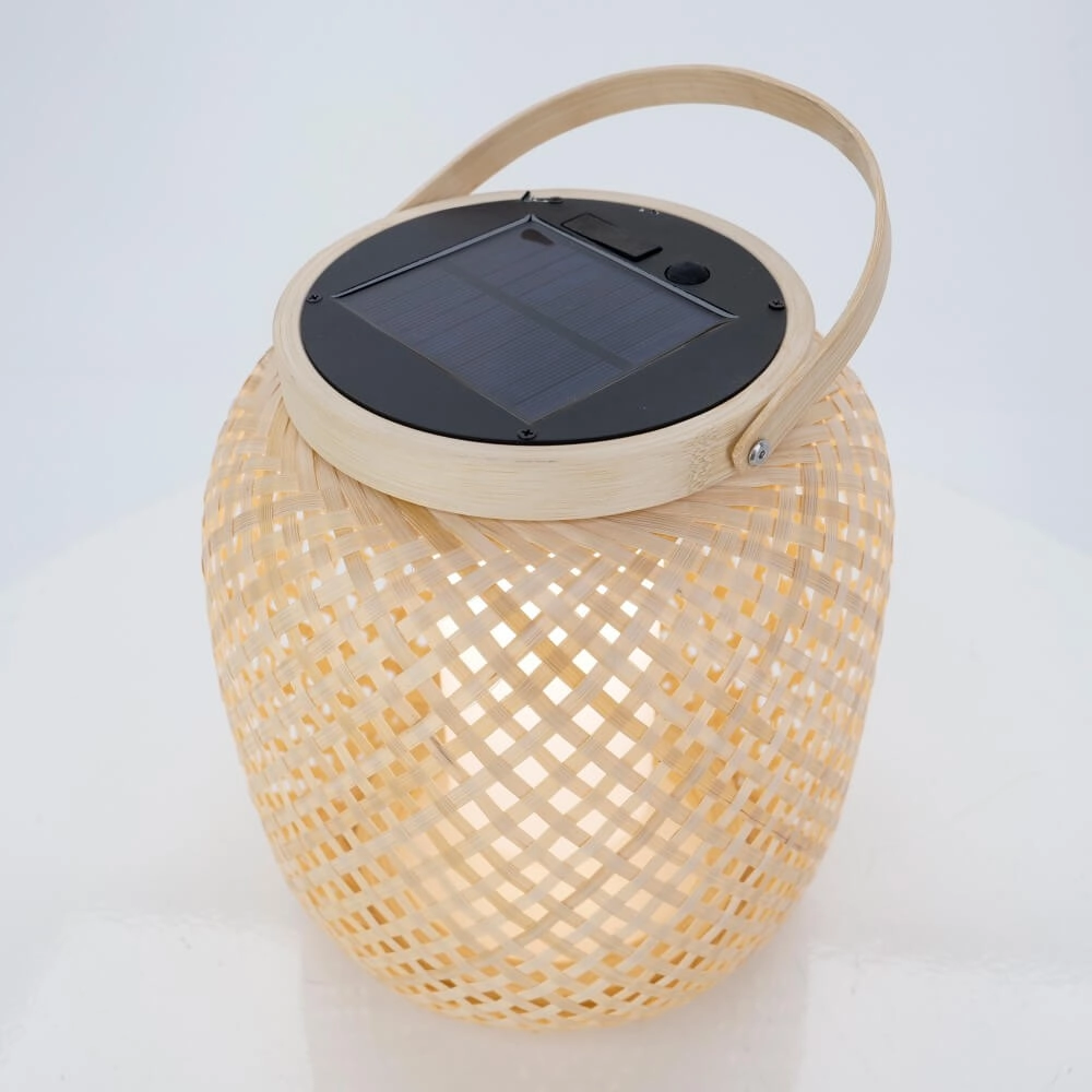 Solar tafellampje Marliano rotan diamonds Eglo 9008606297948