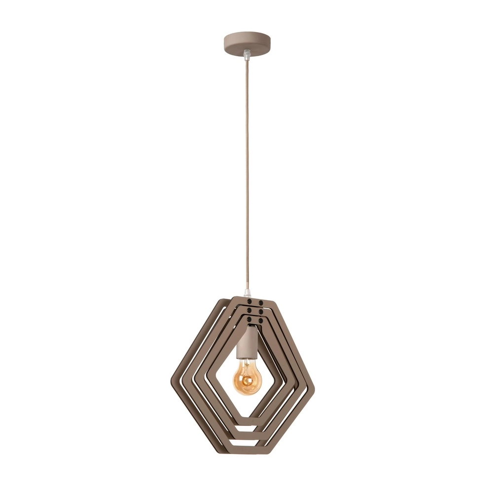 Hanglamp voor kinderkamer Mauro taupe