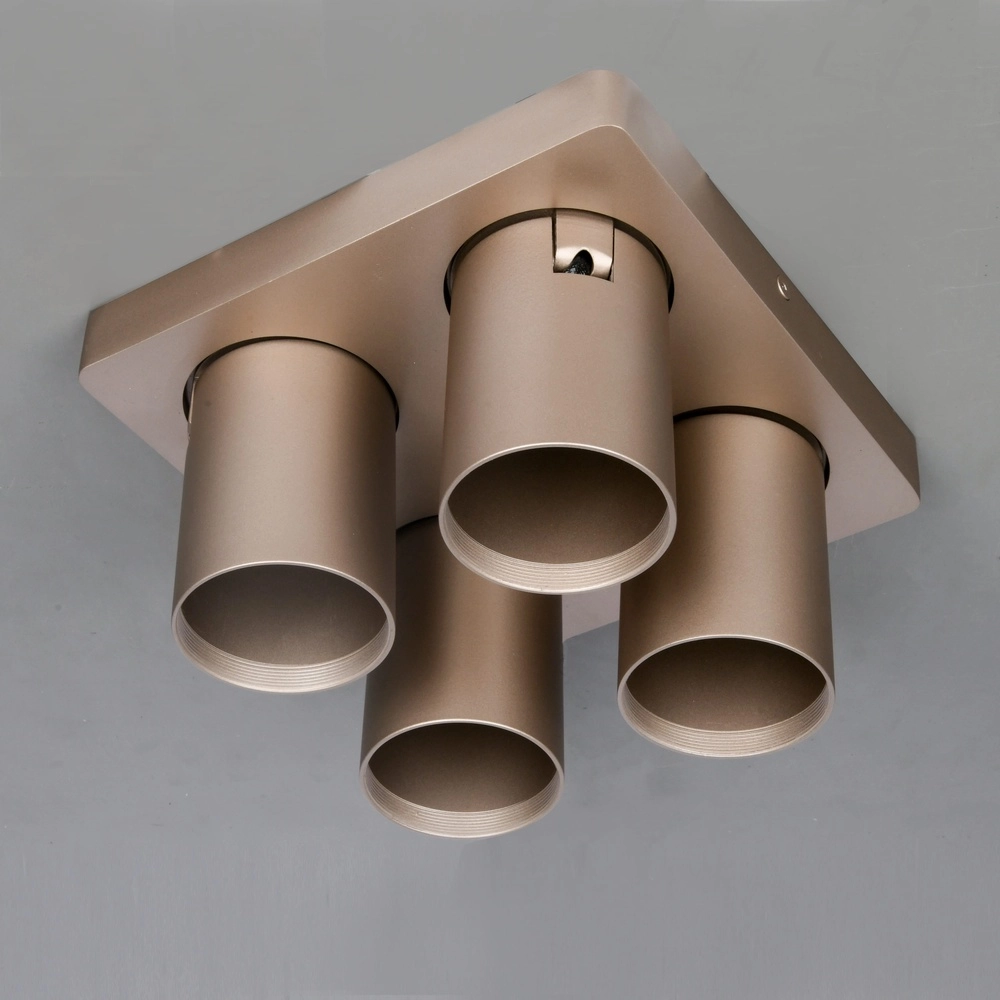 4-lichts opbouwspot Megano champagne Artdelight 8720701103498