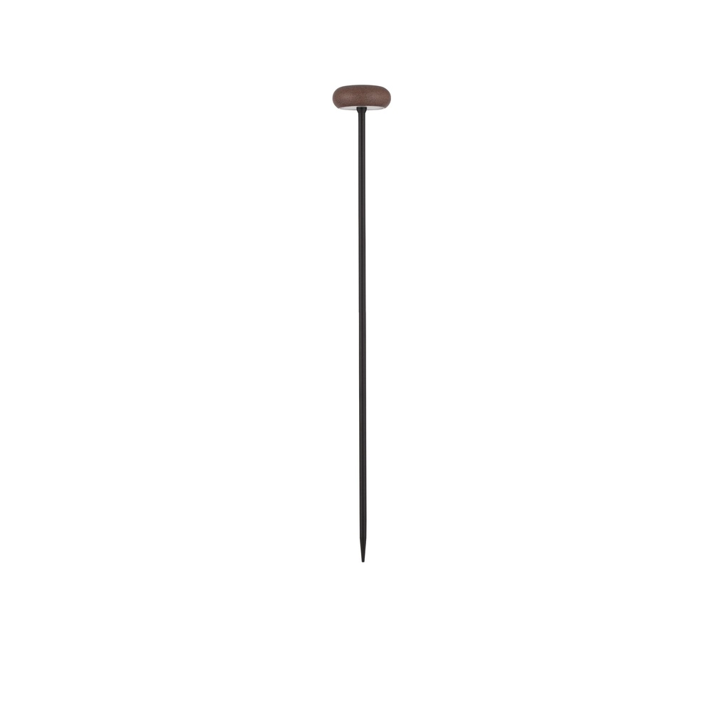 Tuinlamp Cami 80cm bruin steen Lyora 5212063504516