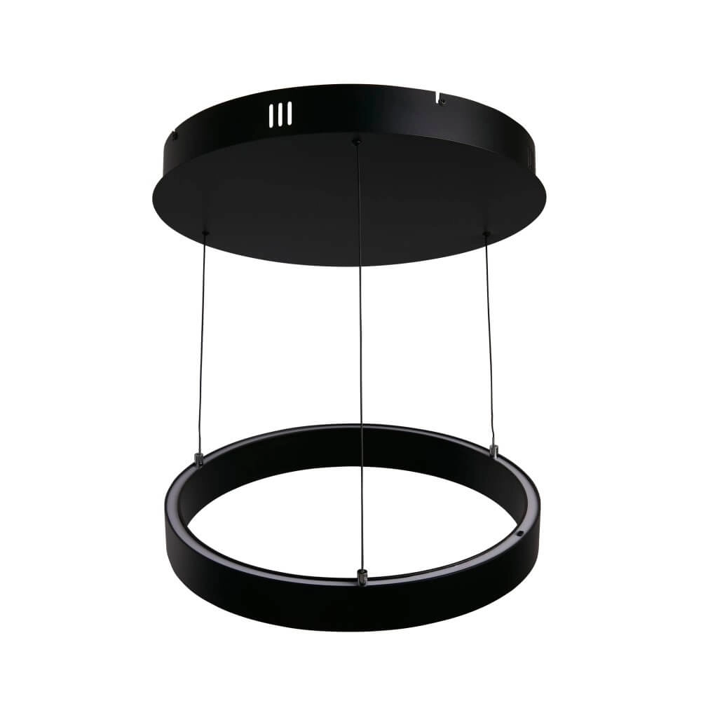 Ronde hanglamp Layla zwart Ø 44cm Searchlight 5053423255712