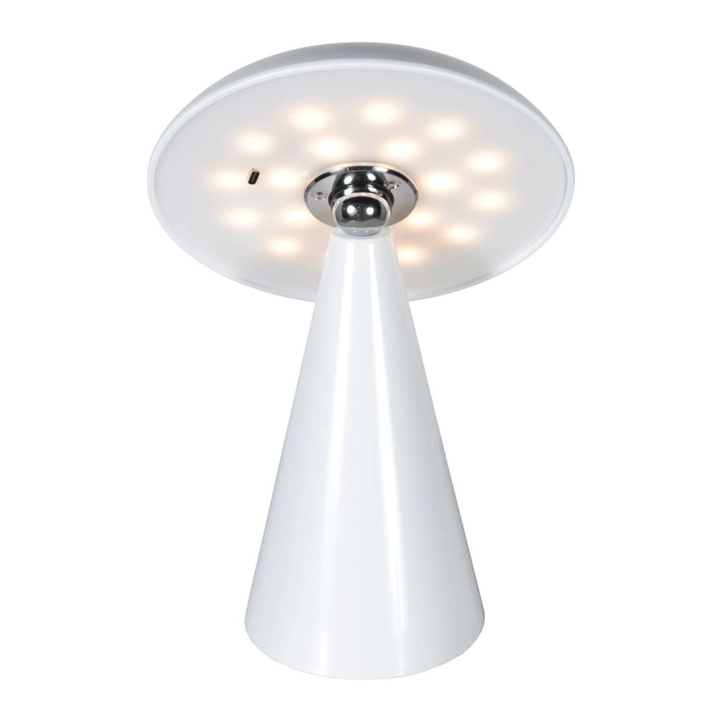 Oplaadbare tafellamp Mush wit Steinhauer 8712746188790