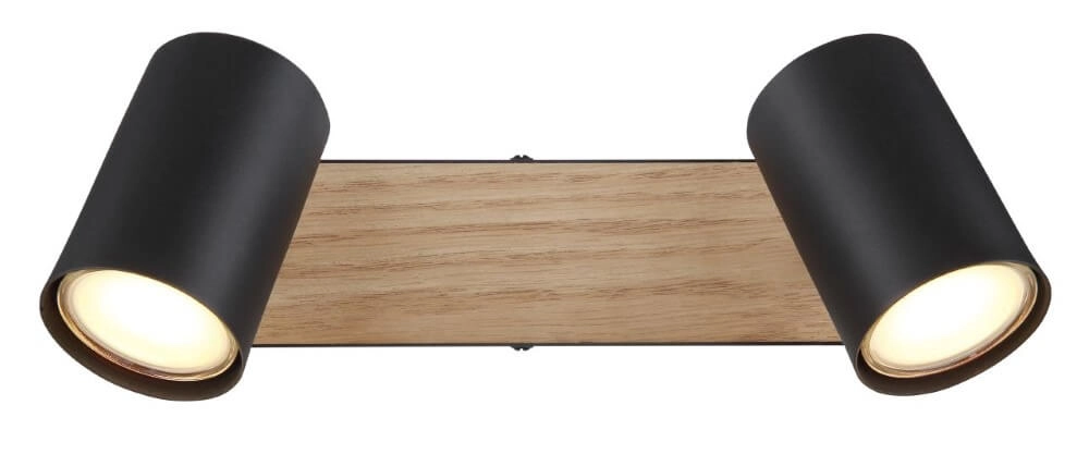 Opbouwspot Robby 2-lichts Globo 9007371444137