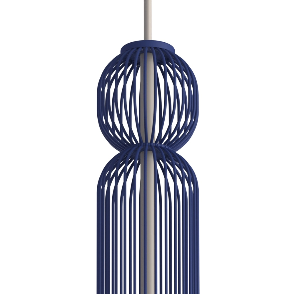 Hanglamp Singles 65cm marine blauw Lyora 5903139121965