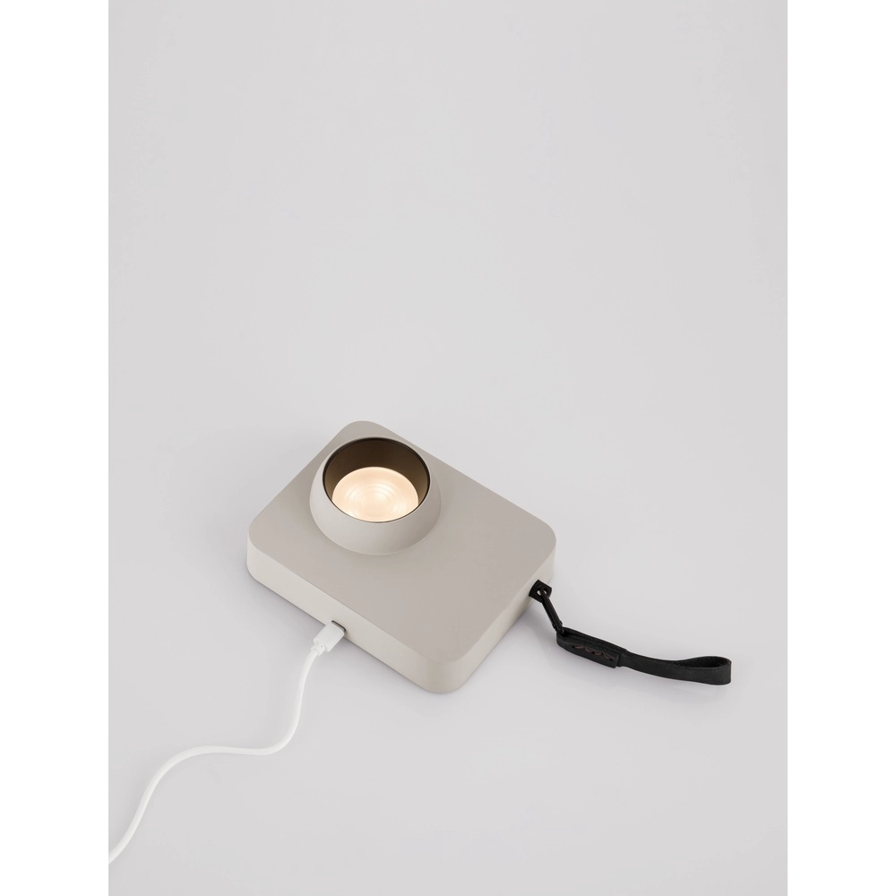 Oplaadbaar tafellampje Kedros beige Lyora 5212017464118