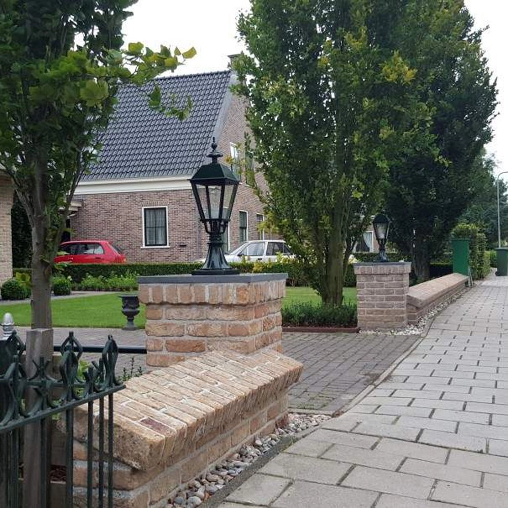 Tuinlamp Newport lantaarn - zwart KS Verlichting 8714732505147