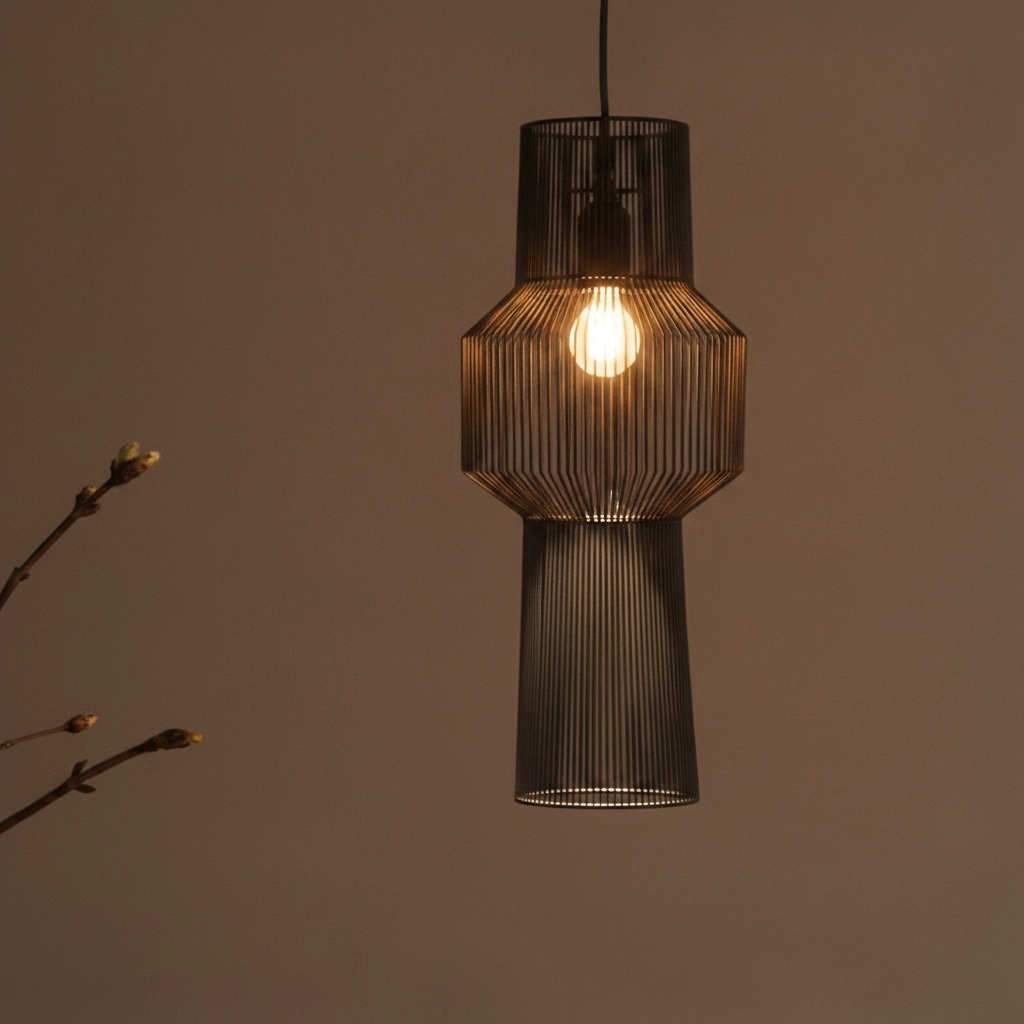 Bohemian hanglamp Bredo Ø 21cm zwart